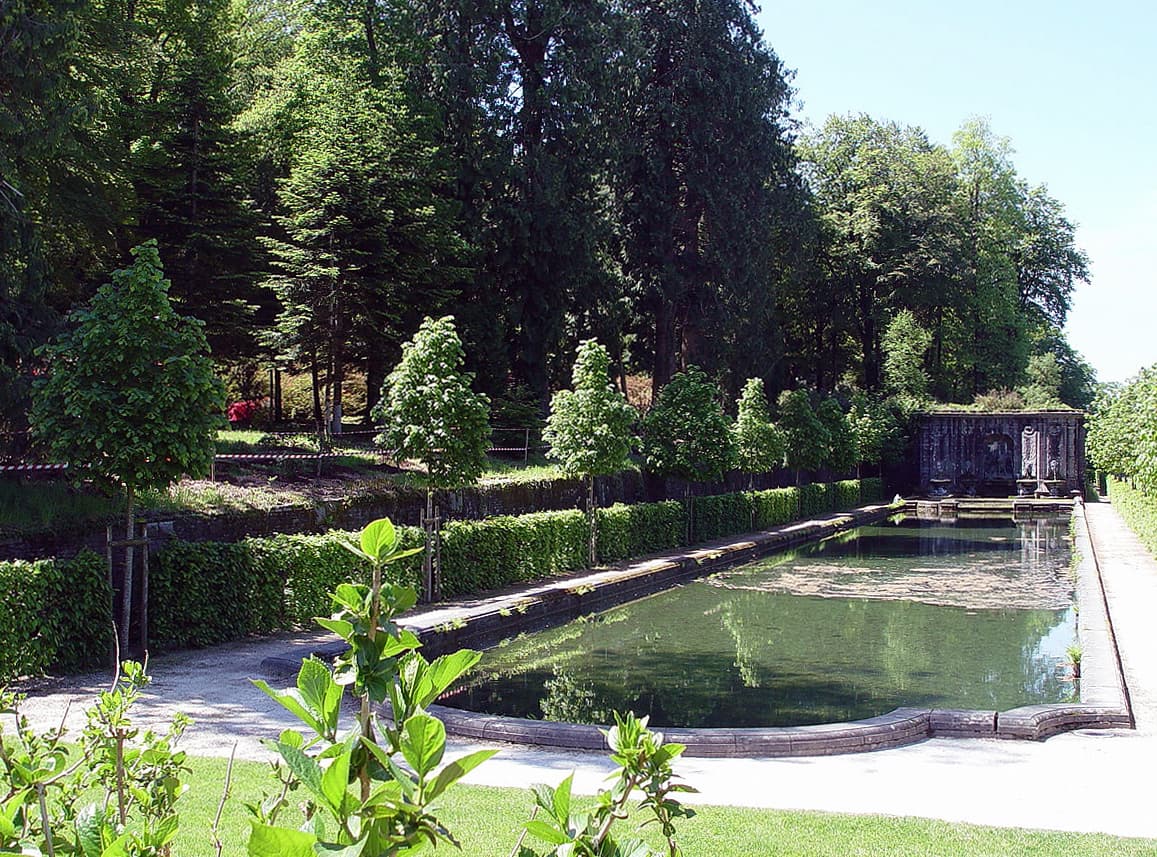 Domaine de Trévarez – jardin italien et bassin